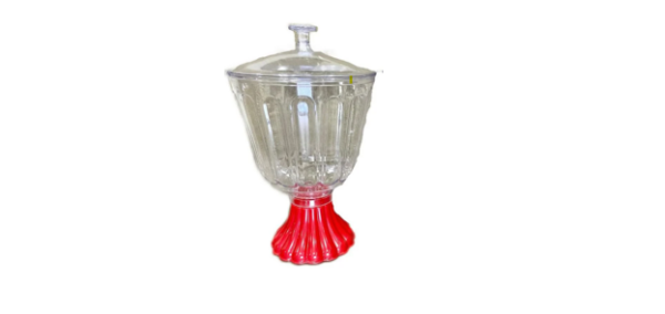 Taca De Confeit C/tp 1250ml Verm